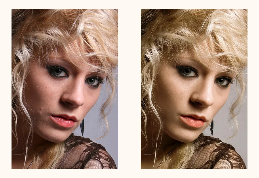 EBV - Bildbearbeitung - Hautretusche - Beautyretusche - Bilder korrigieren